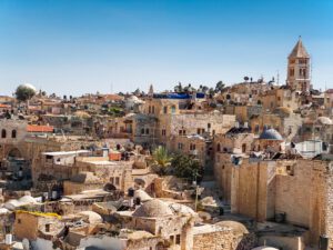 Old buildings in Jerusalem - Israel