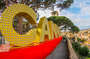 The famous Cannes film festival in Paris, France